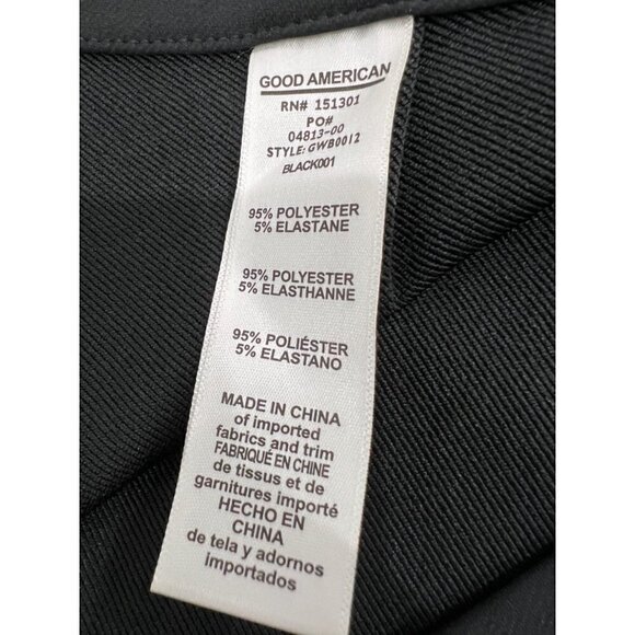 NWD Good American Size 3 The Exec Pants in Black MSRP $159 - Picture 11 of 15